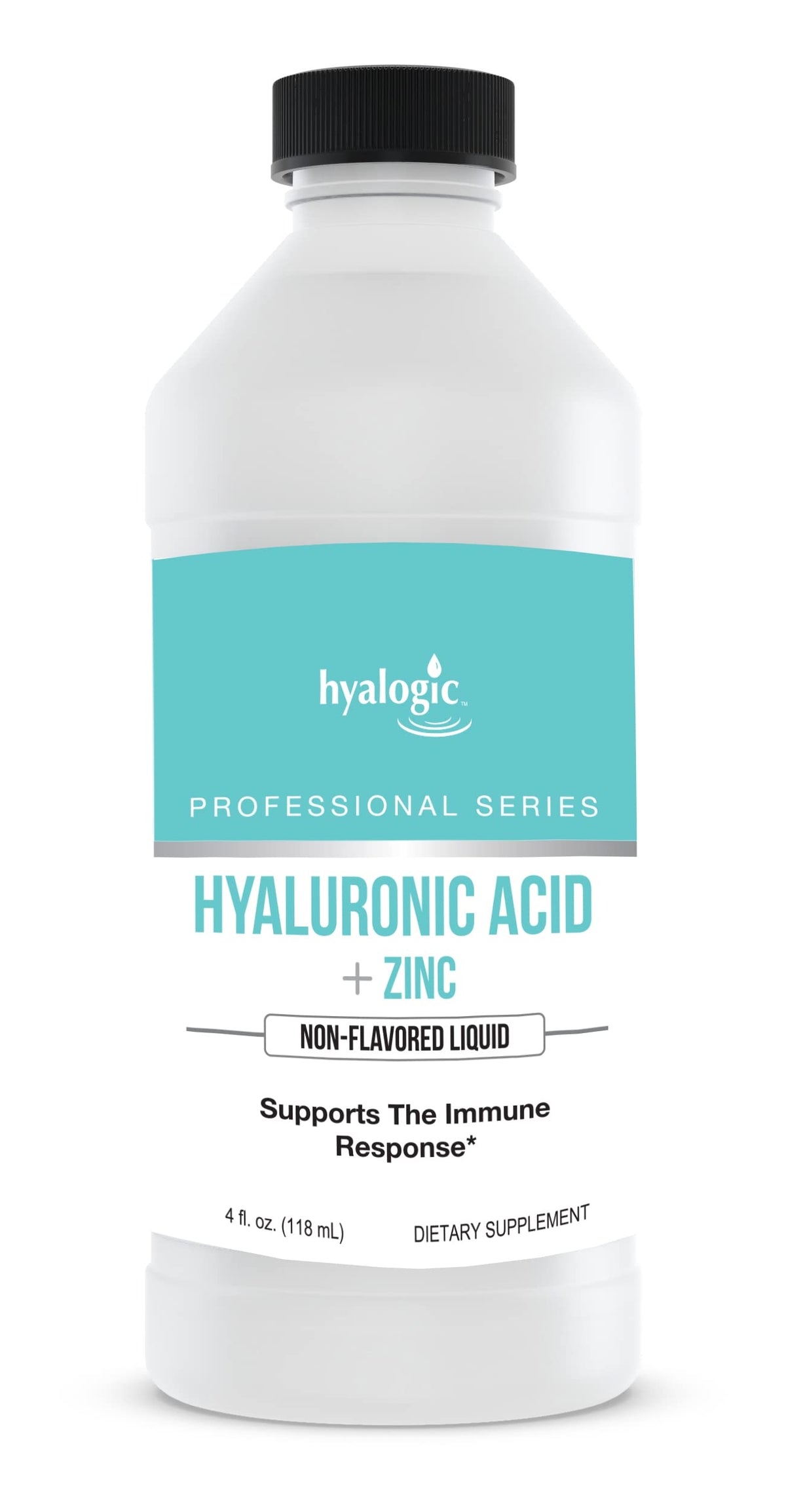 Hyalogic Liquid Zinc Supplement for Immune Support - 4 Fl Oz