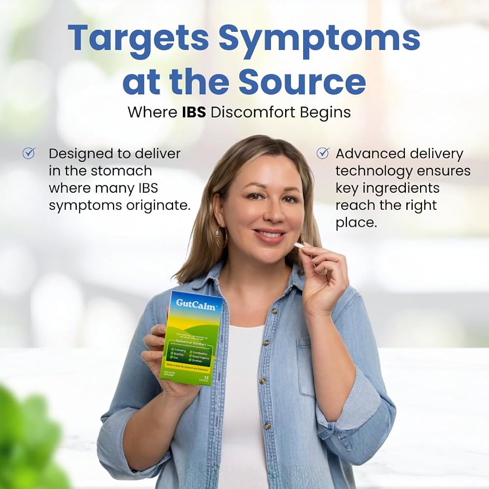 GutCalm Gut Health Supplements - Bloating