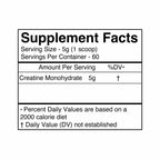 BLACKMARKET RAW Creatine Monohydrate Powder - 300 Grams - image 6