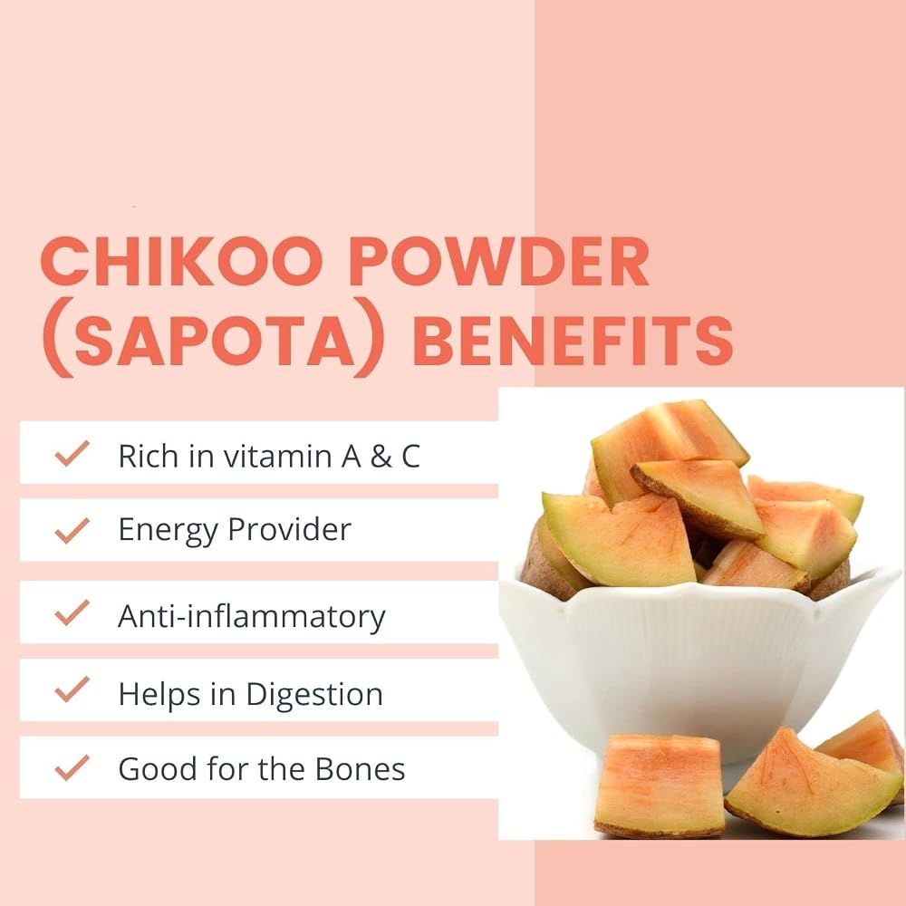 Generic Sapota Fruit Natural Energy Source for Workout - 2 Pack - image 4