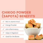 Generic Sapota Fruit Natural Energy Source for Workout - 2 Pack - image 4