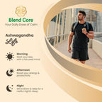 Blend Core Ashwagandha with Black Pepper - 60 Capsules - image 2