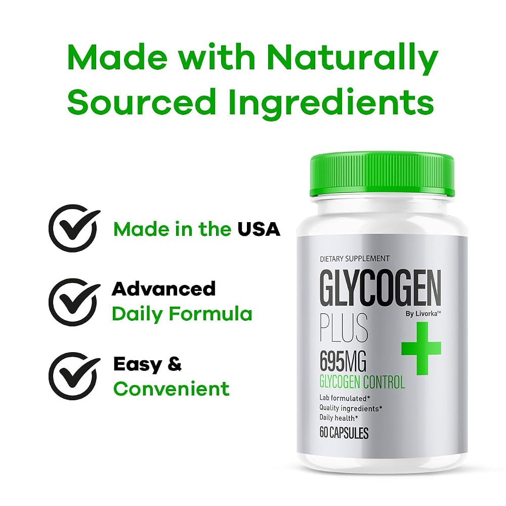 LIVORKA Glycogen Plus Capsules for Overall Health - 180 Capsules - image 5