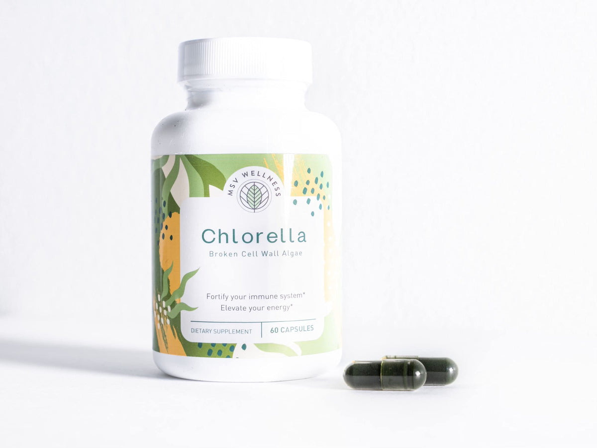 MSV Wellness Broken Cell-Wall Chlorella 100% Pure Organic - image 3