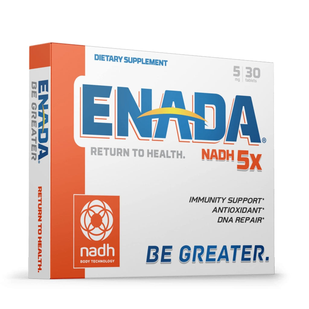 ENADA NADH 5 mg Energy & Cell Support - 30 Tablets