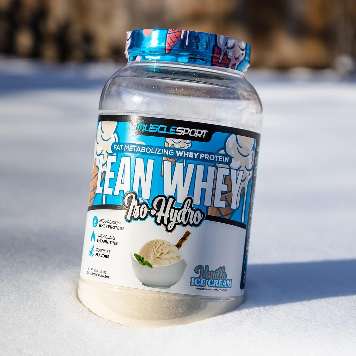 Musclesport Lean Whey Revolution Whey Protein Isolate - 5lb - image 3