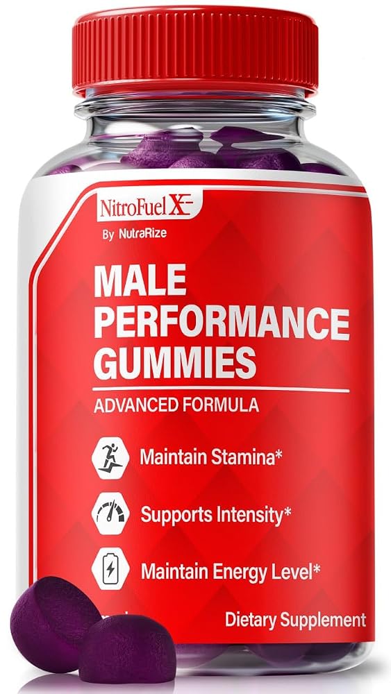 NutraRize Nitro Fuel X Gummies for Men - 60 Gummies