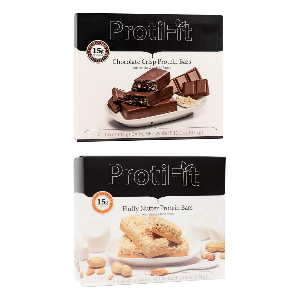 ProtiFit Low Calorie Chocolate Crisp Protein Bar - 2 Pack
