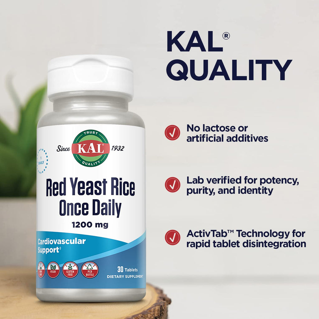 KAL 1200 Mg Red Yeast Rice