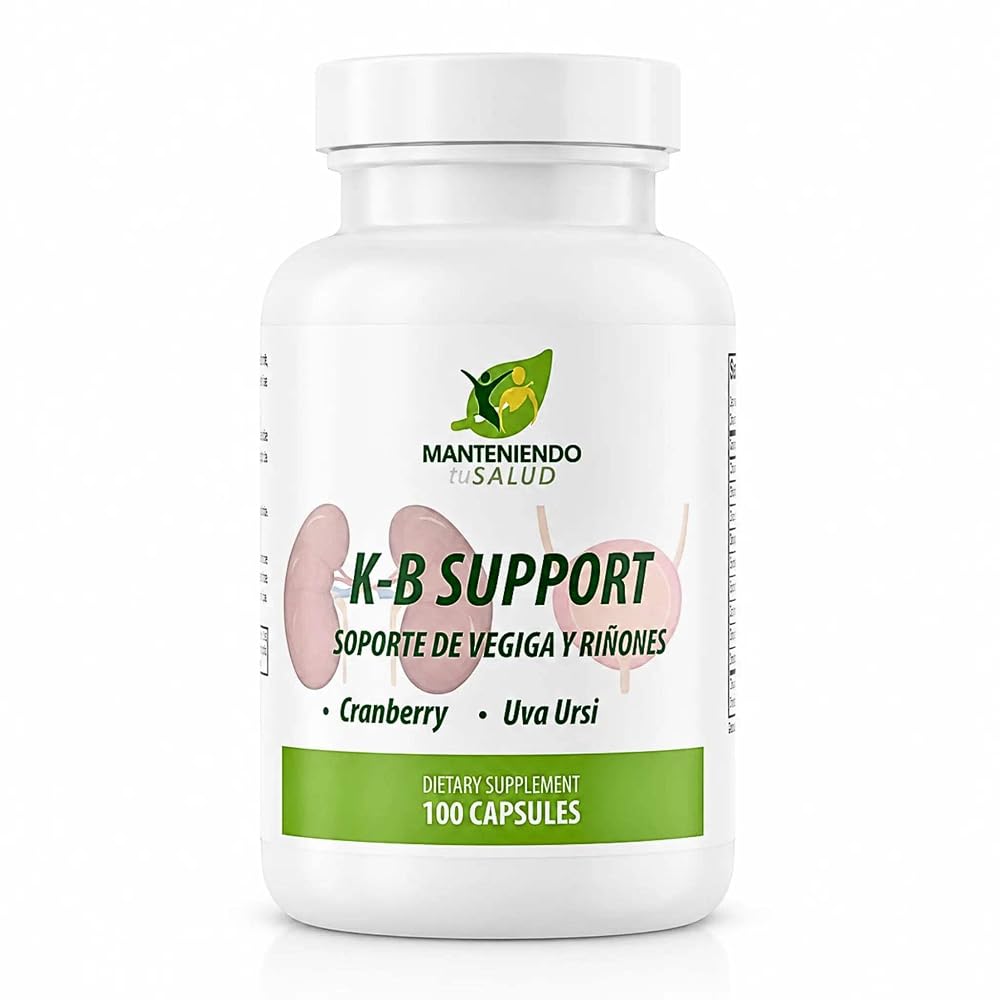 Manteniendo Tu Salud KB Support Kidney & Urinary Tract - 100 Vegetarian Capsules