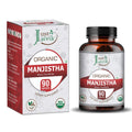 Just Jaivik Organic Manjistha Tablets 750 mg - 90 Tablets