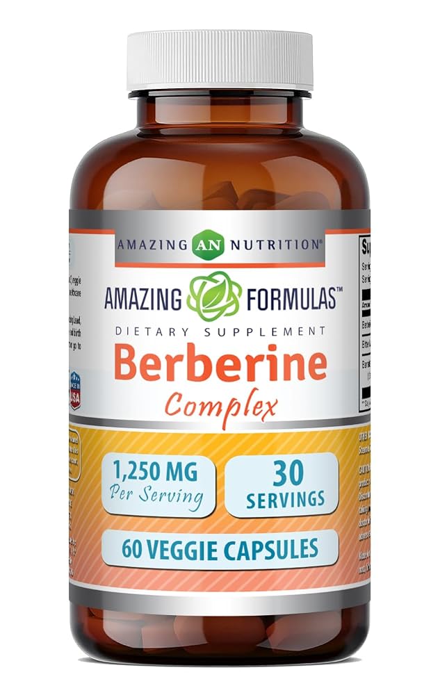 Amazing Nutrition Berberine with Bitter Melon & Banaba Extract