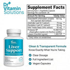DR VITAMIN SOLUTIONS Liver Cleanse Detox Milk Thistle - 30 Capsules - image 2