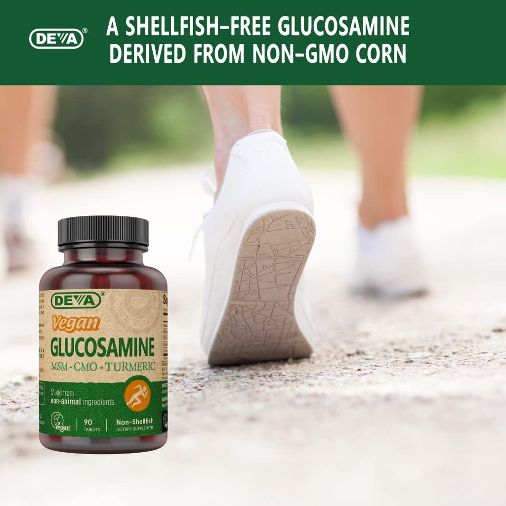 DEVA Vegan Glucosamine MSM CMO Joint Support - 90 Tablets - image 5