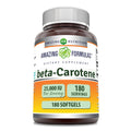 Amazing Nutrition Beta-Carotene 25000 IU - 180 Softgels