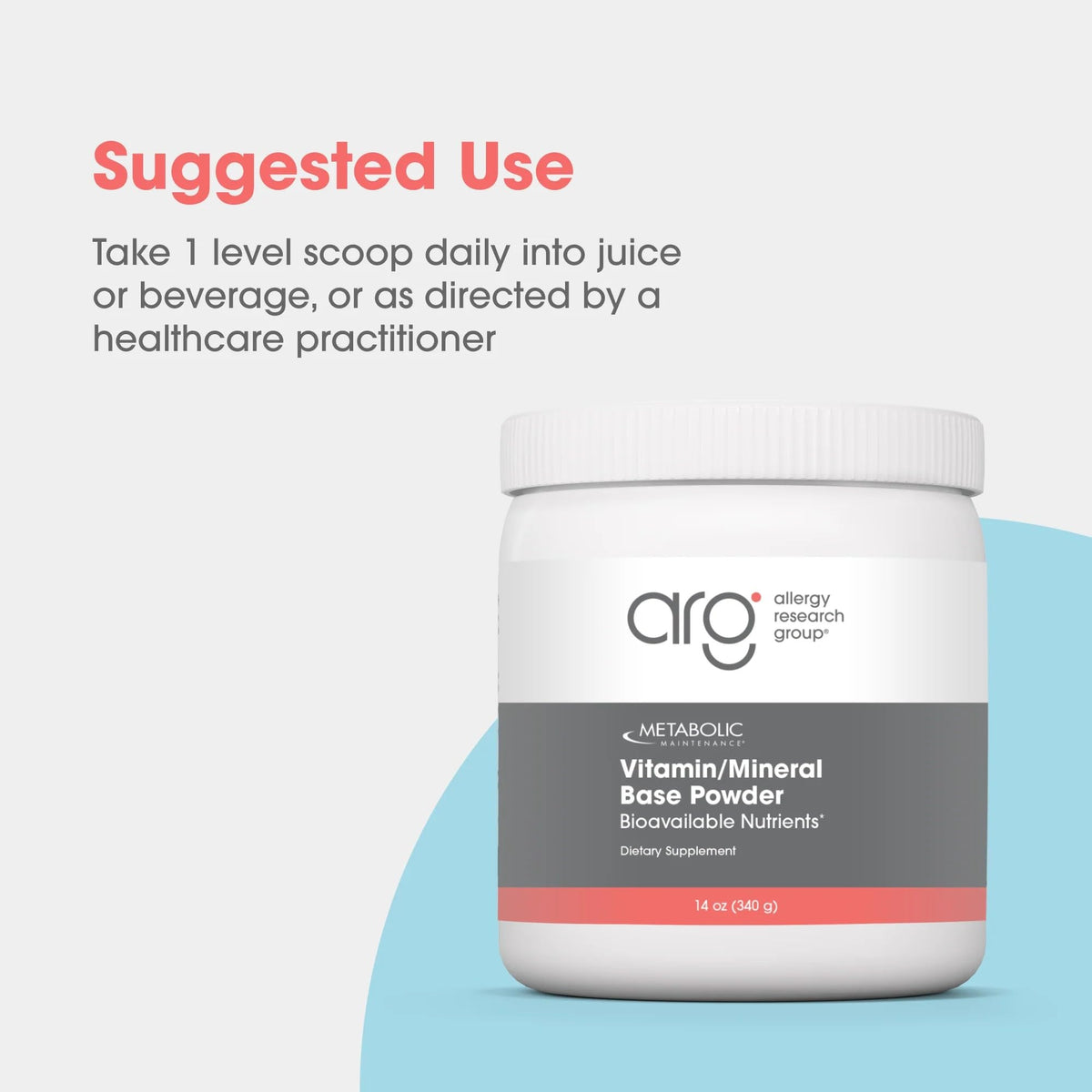Metabolic Maintenance Vitamin Mineral Base Powder - 11 oz - image 3
