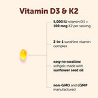 Micro Ingredients Vitamin D3 K2 5000IU Parent
