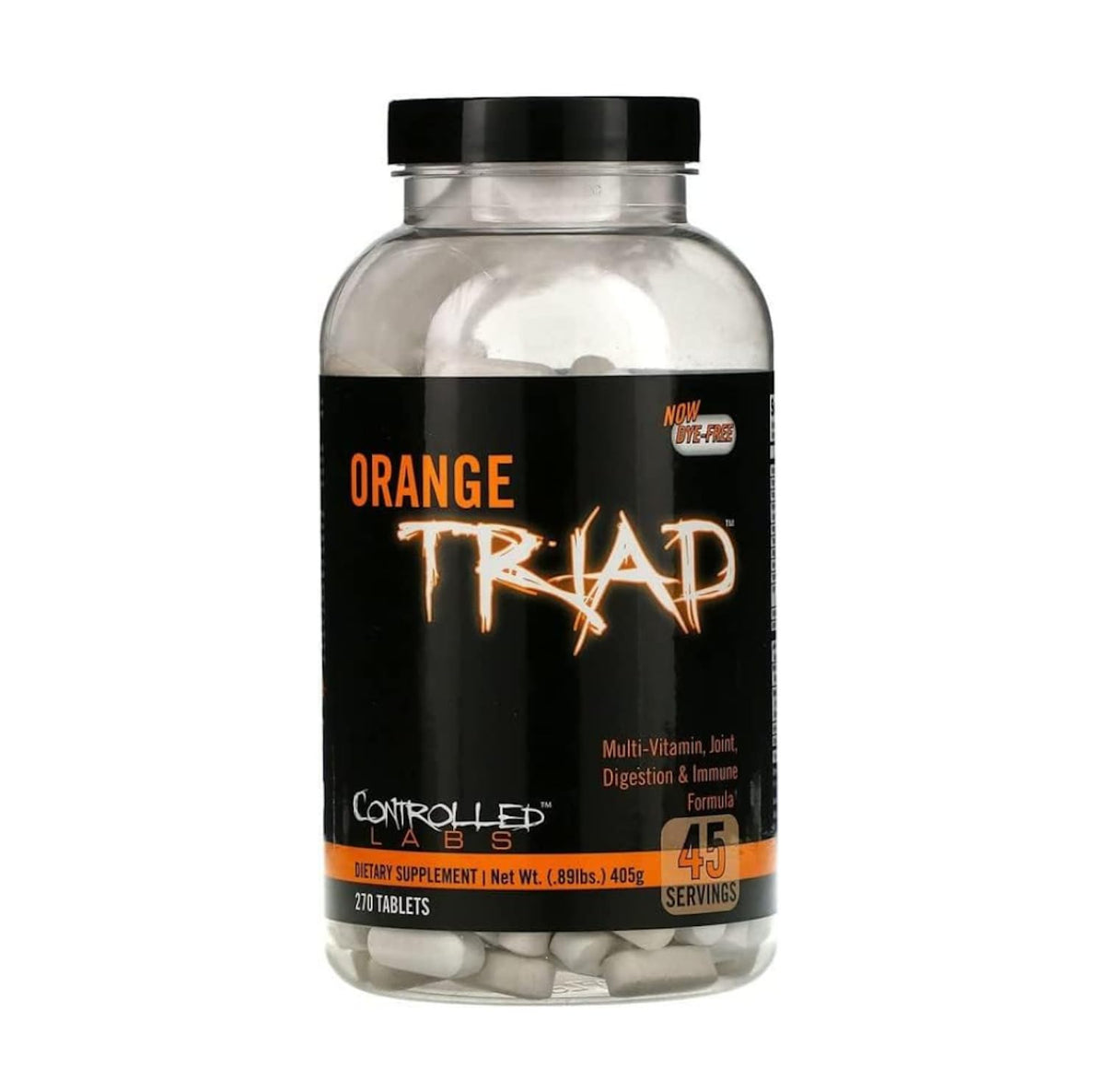 CONTROLLED LABS Orange Triad Multivitamin Joint Support - 270 Capsules