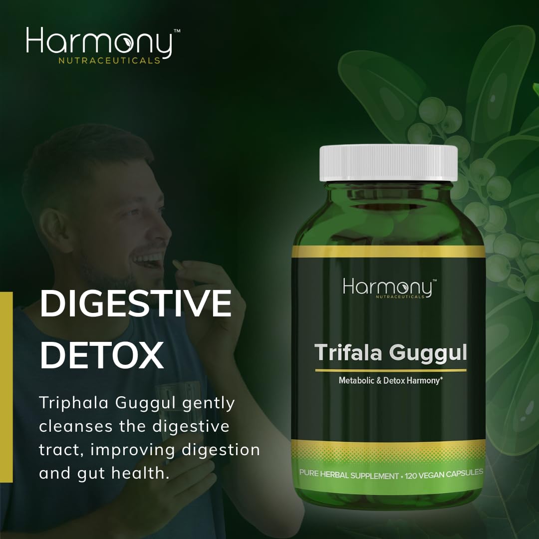 Harmony Nutraceuticals Trifala Guggul - Metabolic & Detox Harmony - image 3
