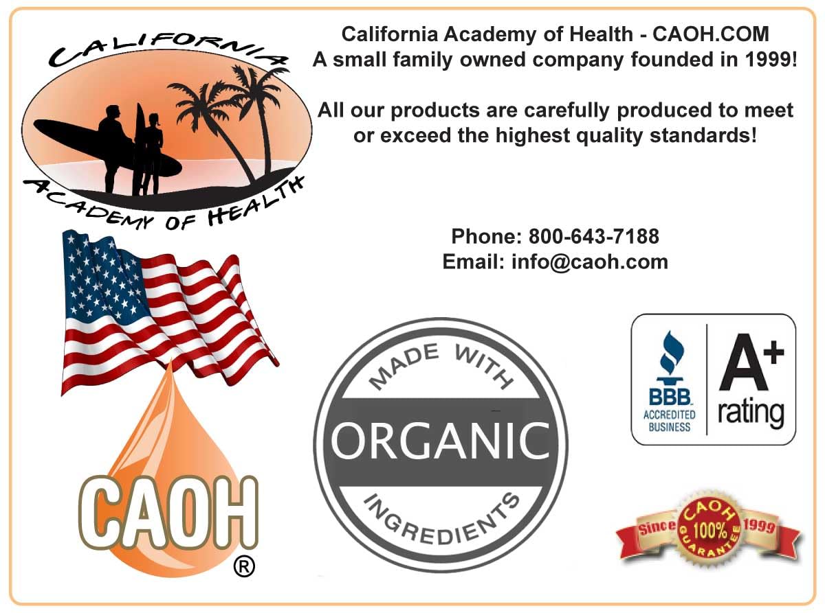 California Academy of Health Pure Organic Oregano Oil - 2 oz - image 3