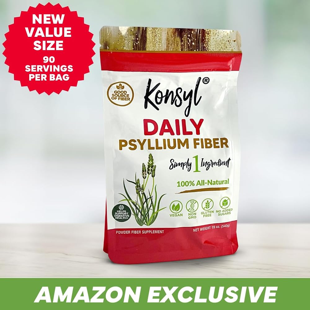 Konsyl Daily Psyllium Fiber Powder - 90 Servings - image 7