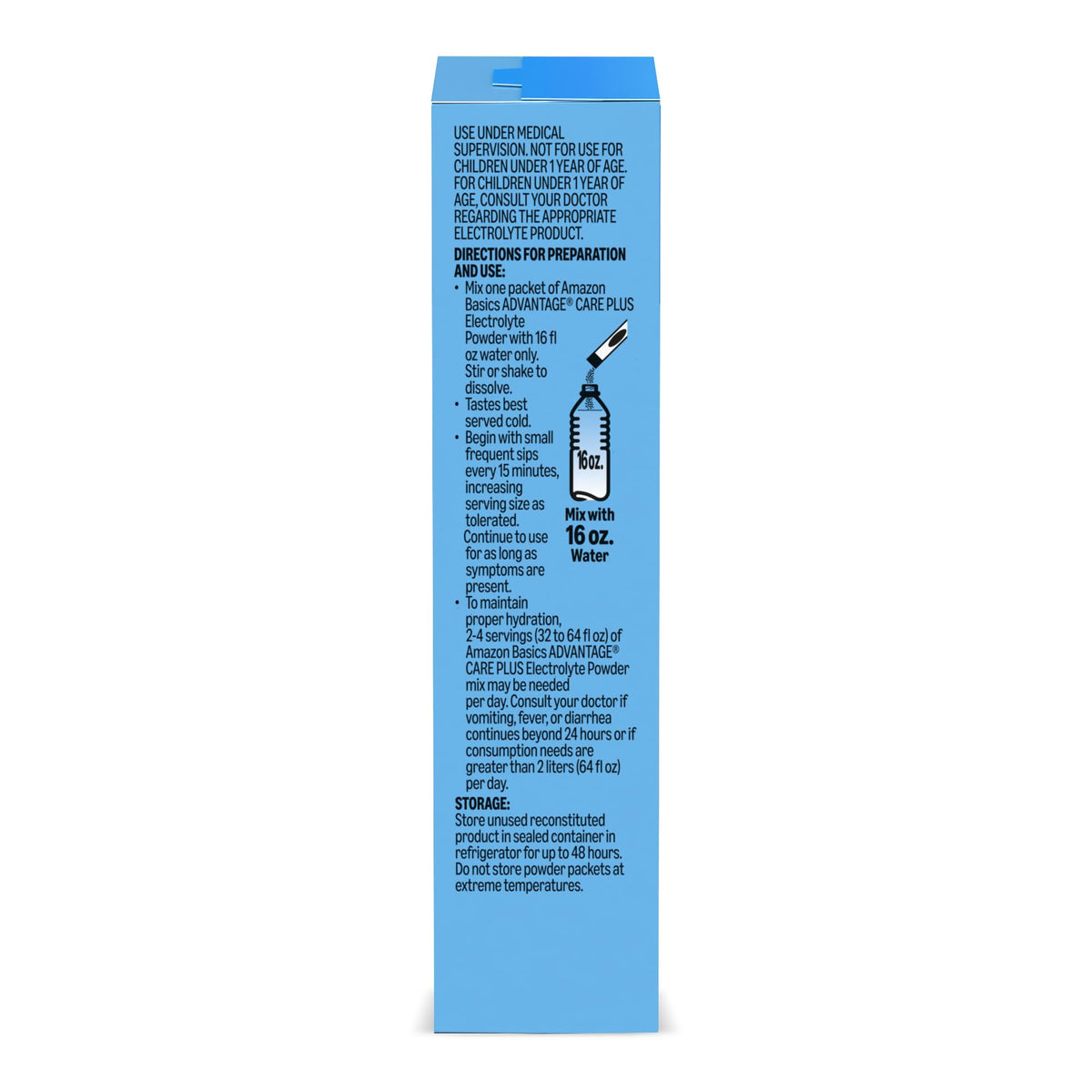 Amazon Basics Advantage Care Electrolyte Powder Packets - 6 Count - image 8