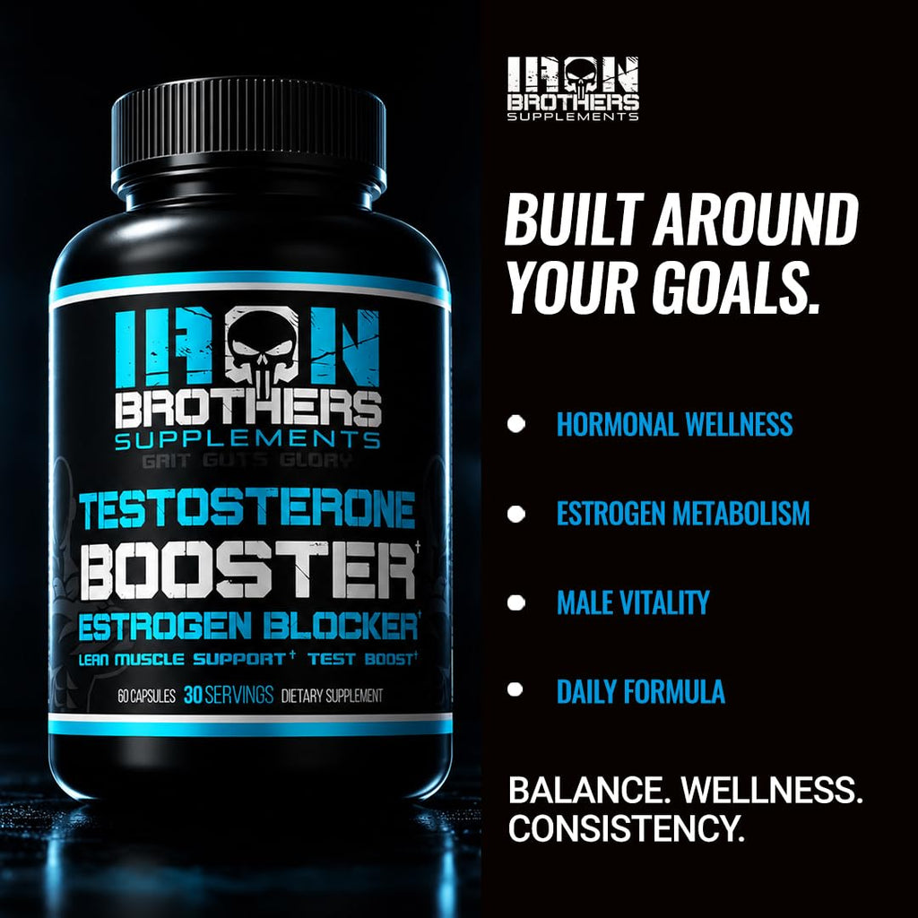 Iron Brothers Men’s Testosterone Support Supplement