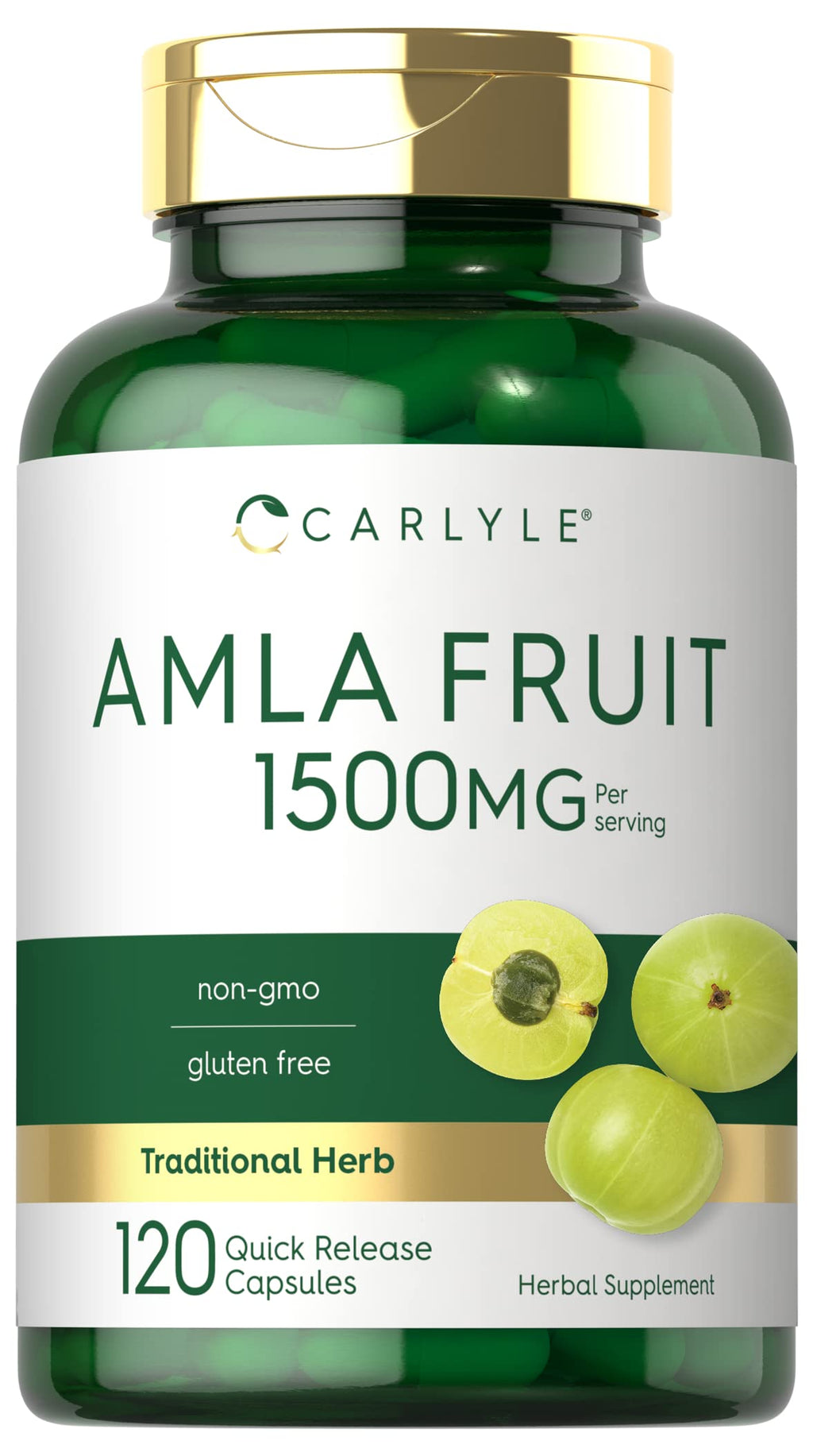 Carlyle Amla Capsules 1500mg - 120 Count