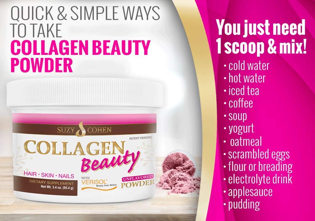 Script Essentials Collagen Beauty Powder Type I & III - 3.3 oz - image 4