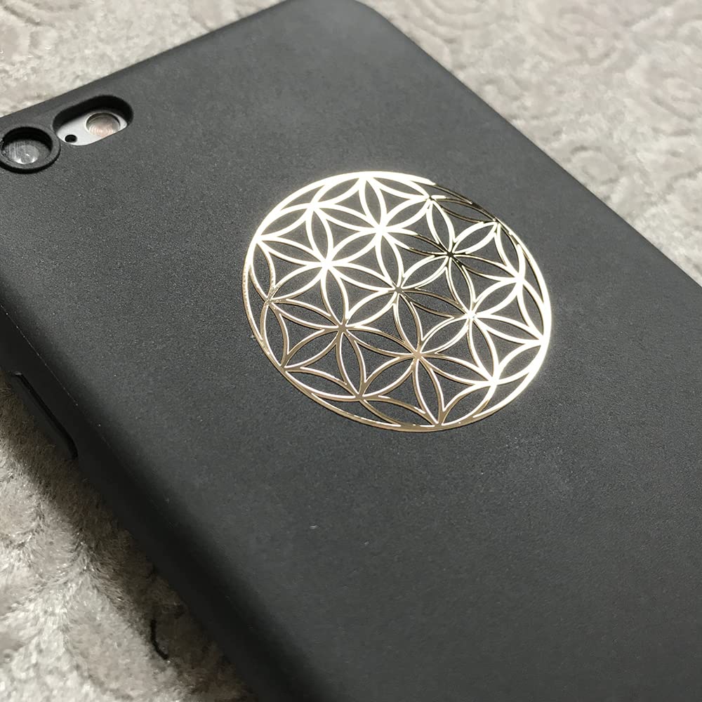 METAL ARTEM Flower of Life Orgonite Metal Stickers - 15 Pack - image 5