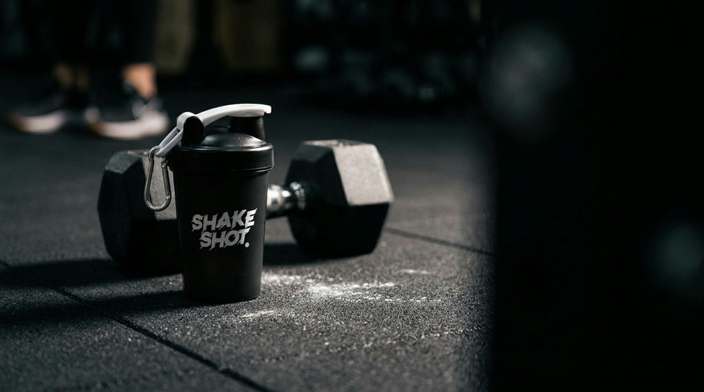Shake Shot - 4oz (120ml) Mini Shaker Bottle for Pre Workout