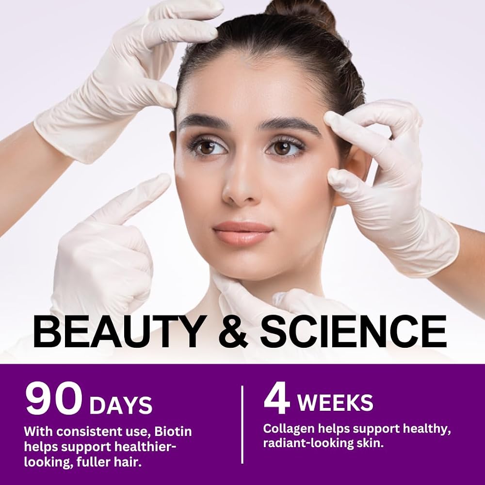 VITBOOST Biotin with Hyaluronic Acid, Collagen and Keratin