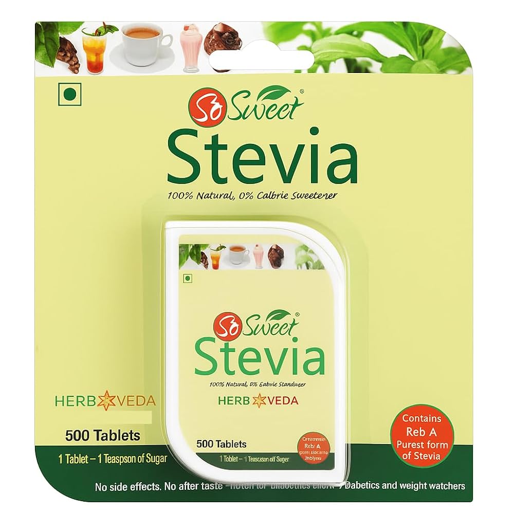 So Sweet Stevia Tablet Dispenser - Natural Sweetener