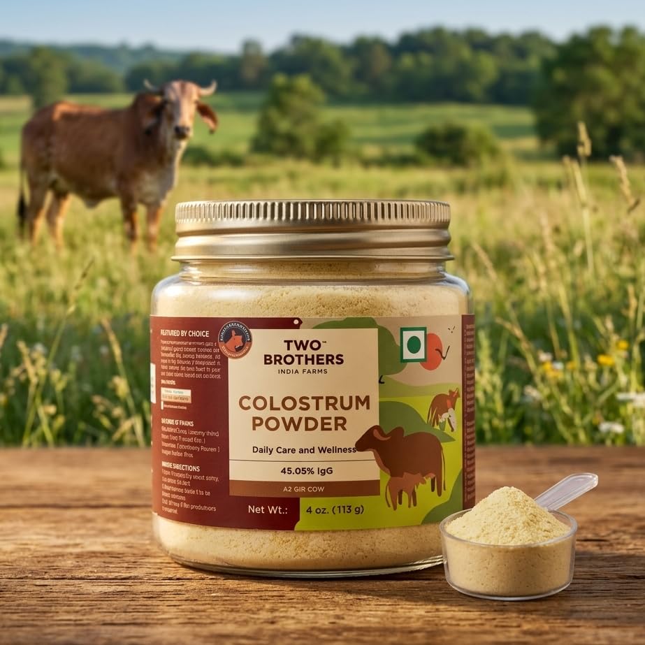 Two Brothers Organic Farms Bovine Colostrum Powder - 150g - image 4