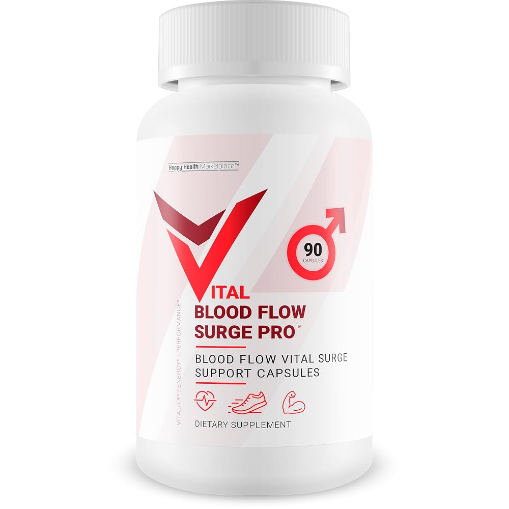 Happy Health Marketplace Vital Blood Flow Surge Pro - 90 Capsules