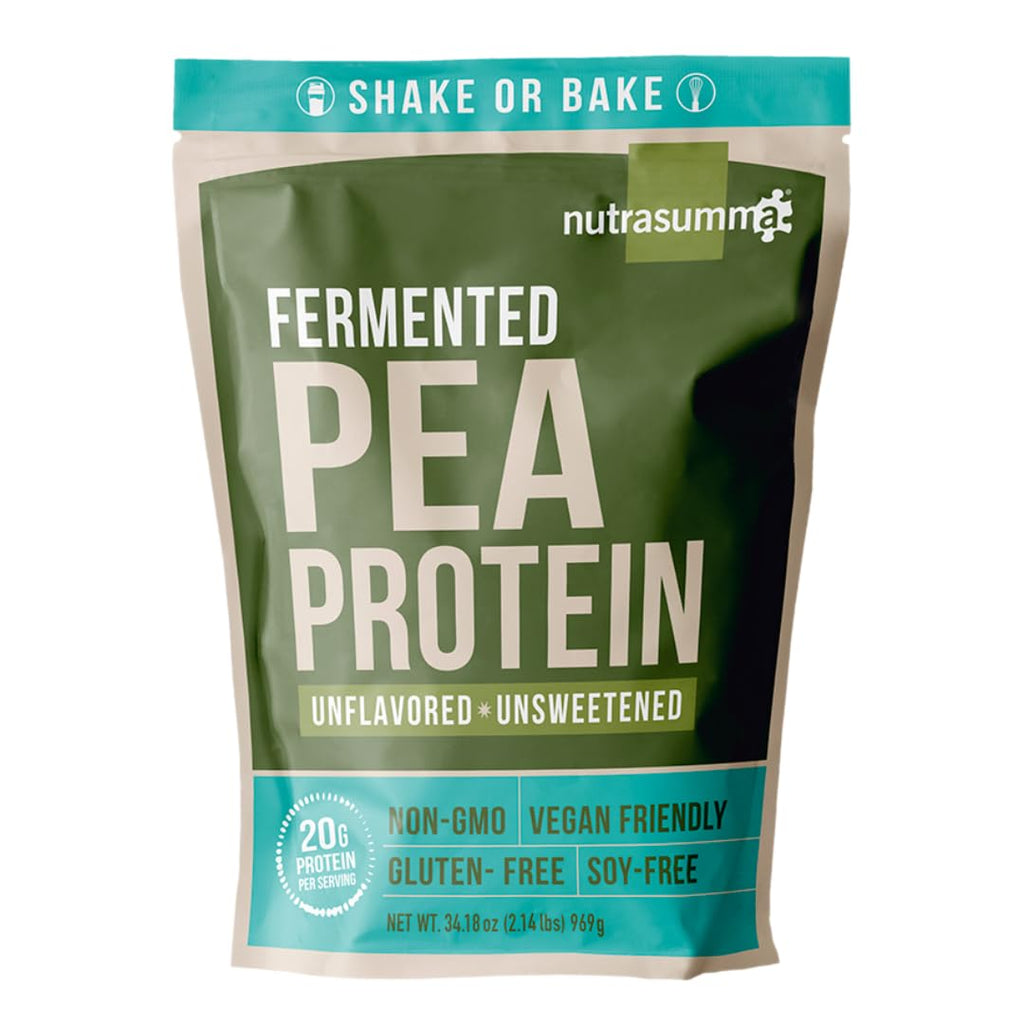Nutrasumma 100% Plant Based Fermented Pea Protein Powder