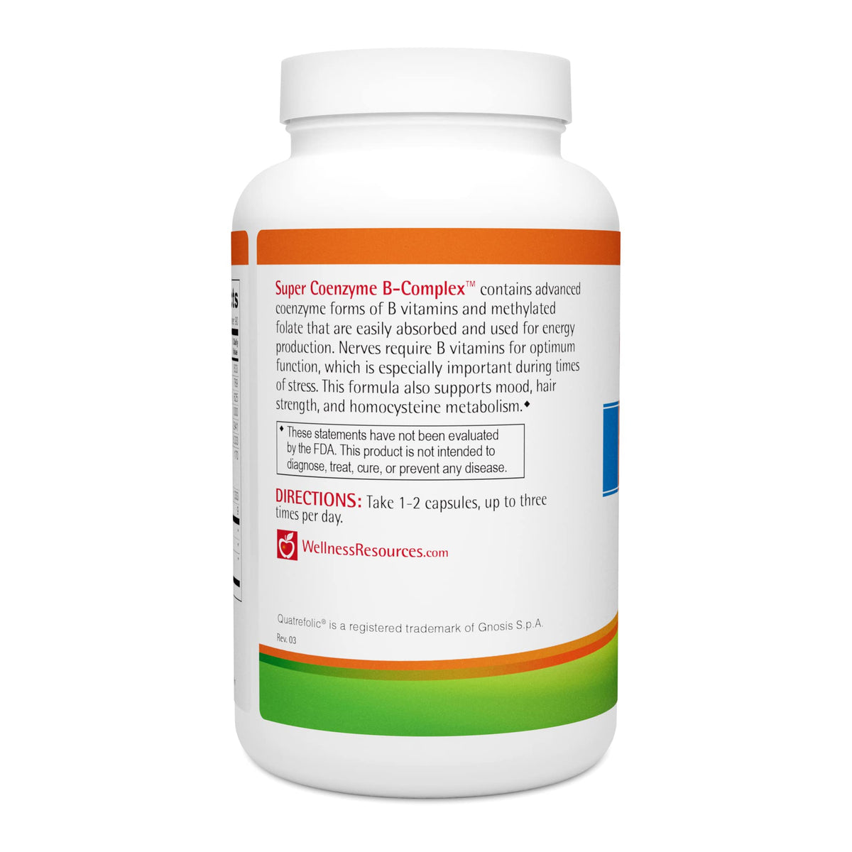 Wellness Resources Super Coenzyme B Complex - Fully Methylated B