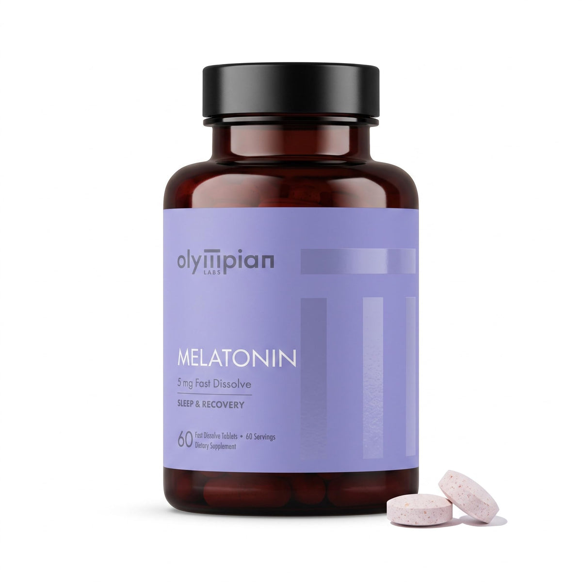 Olympian Labs Liquid Melatonin, Fall Asleep Naturally, Alcohol Free