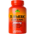 ALFA VITAMINS Curcumin Turmeric with Black Pepper Joint Support - 90 Capsules