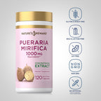 Piping Rock Pueraria Mirifica Capsules - 120 Count - image 3
