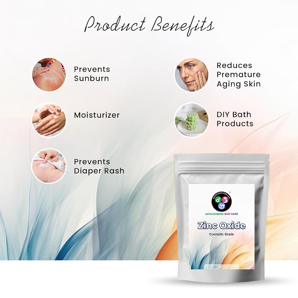 Aayuleubeda Badi Care Zinc Oxide Powder Non-Nano - 113g - image 4