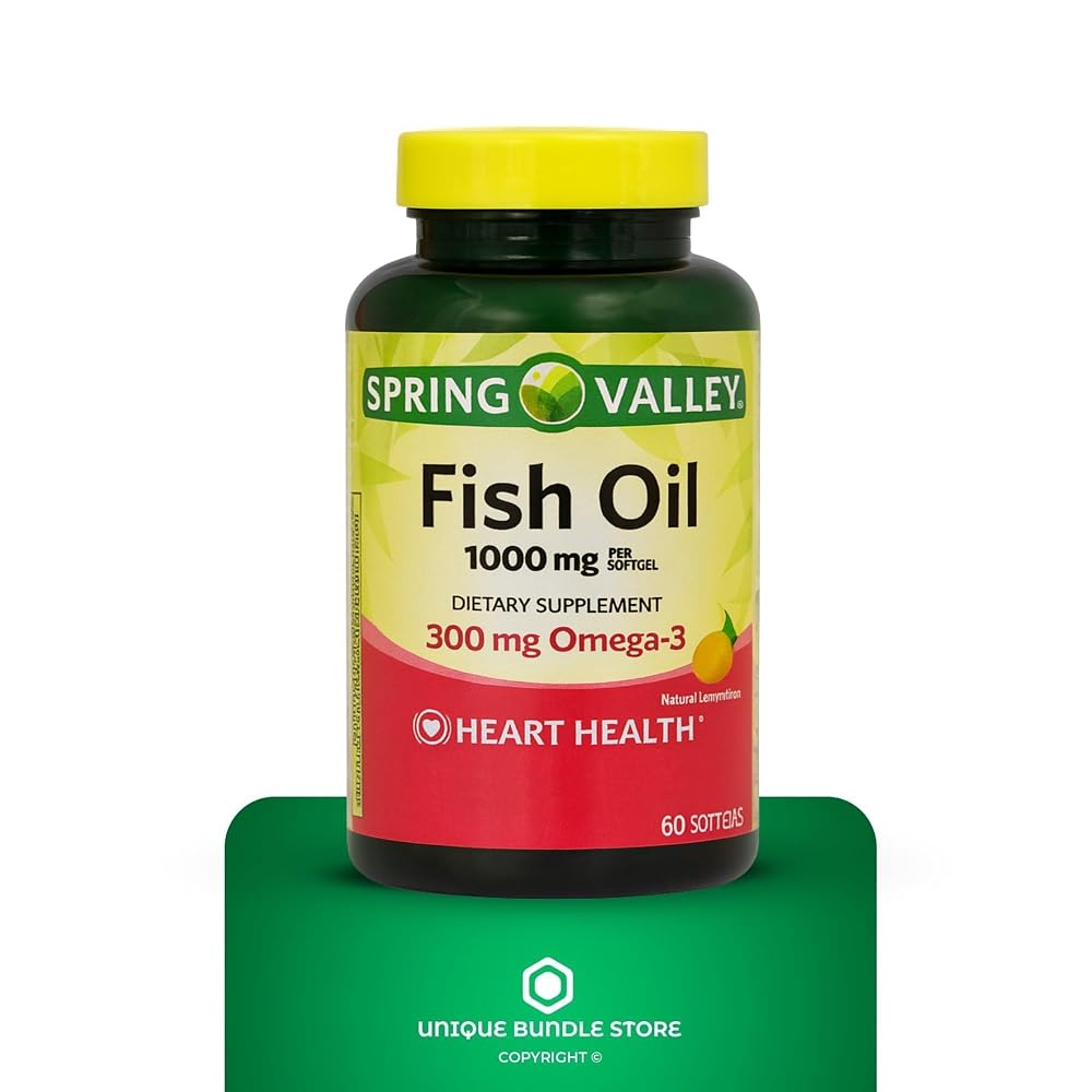 Unique Bundle Omega 3 1000mg, Lemon Flavor 60 Softgels - Proactive