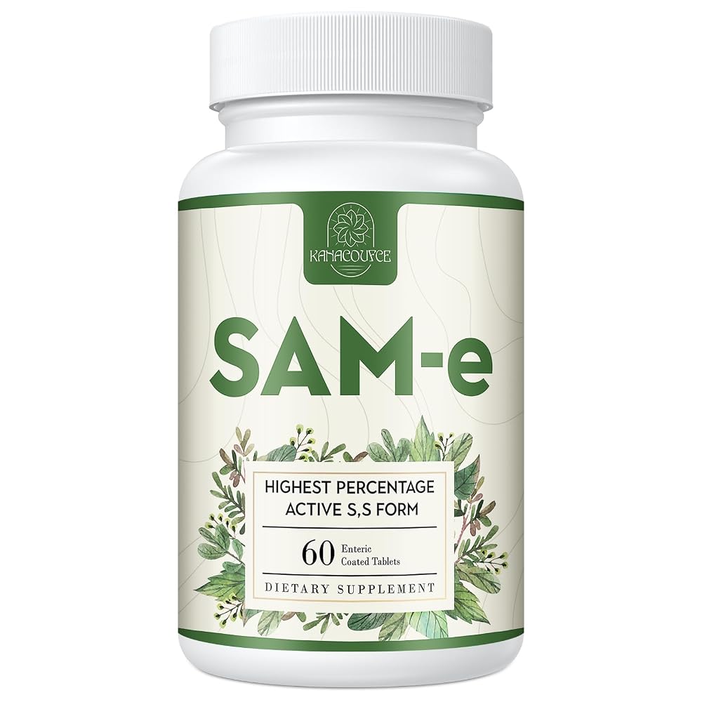 Kanacoufce 1100mg SAM-e (S-Adenosyl-L-Methionine), SAM e Supplement
