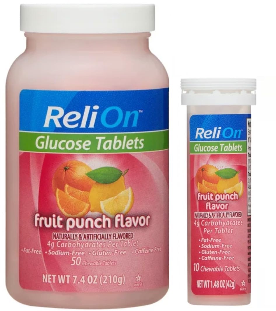 Reli On Glucose Tablets Fruit Punch - 50 Tablets