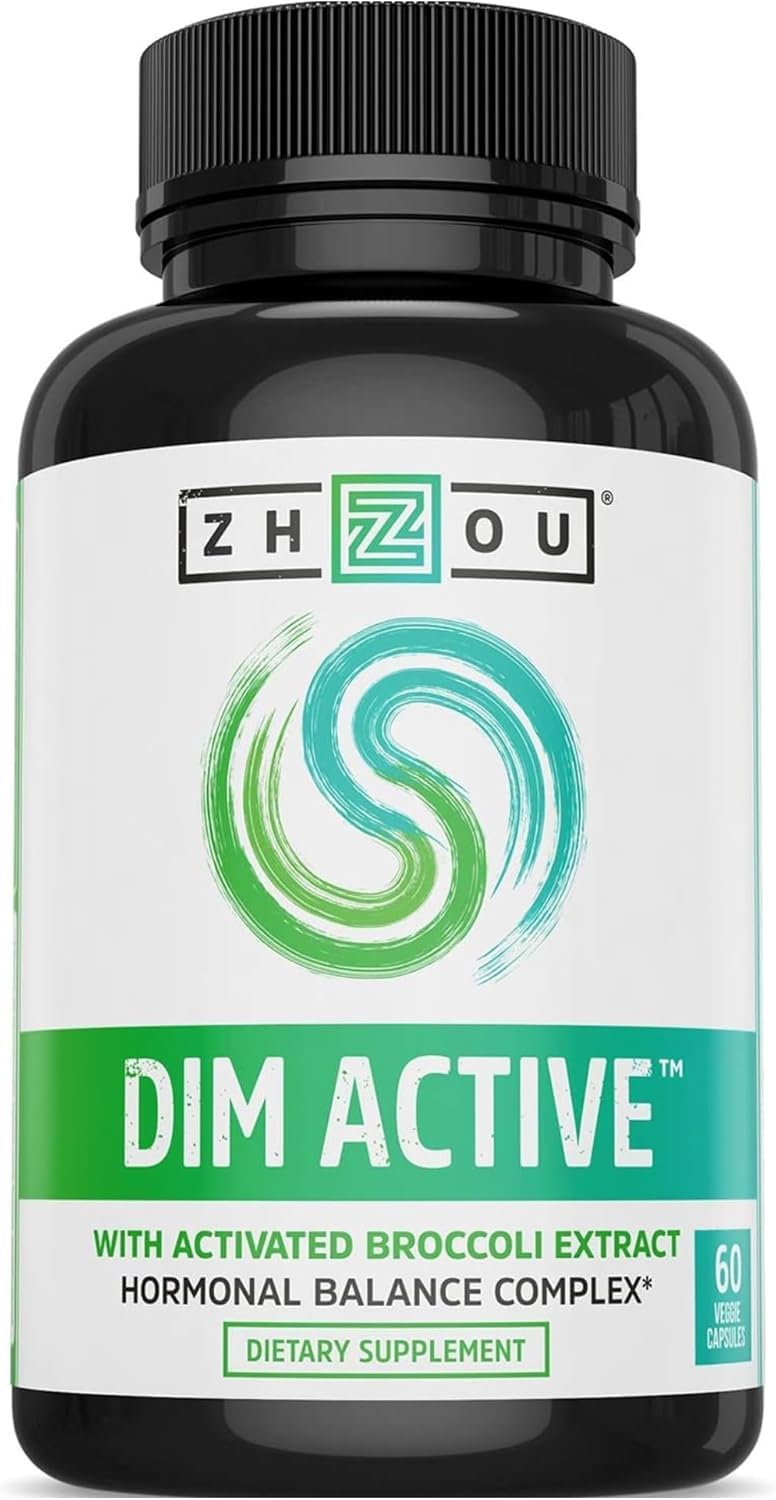 ZHOU DIM Active Supplement for Hormone Balance - 60 Veggie Capsules - image 3