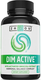 ZHOU DIM Active Supplement for Hormone Balance - 60 Veggie Capsules - image 3