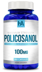 Healing Awakening Policosanol 100mg Supplement - 180 Capsules