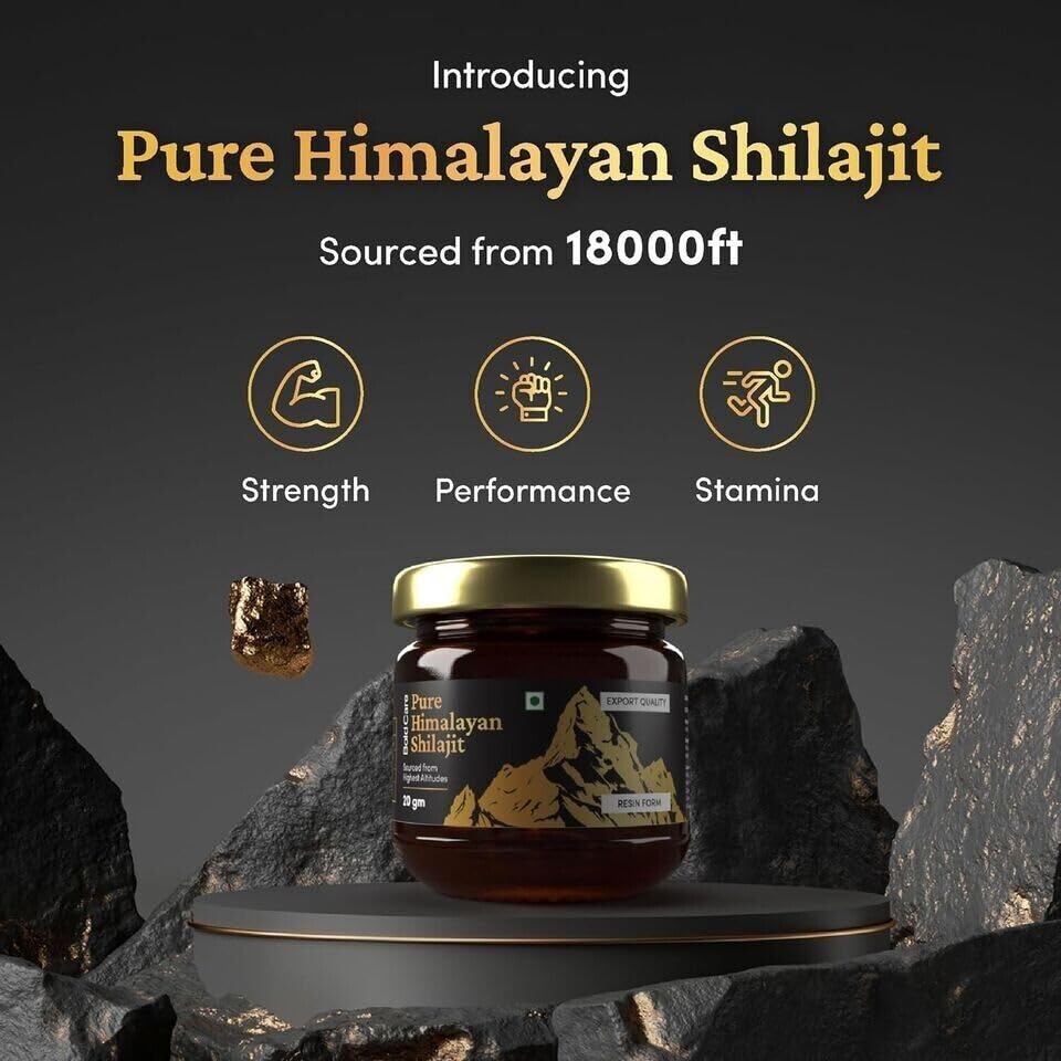 MAGICHOOD Pure Himalayan Shilajit Resin Supplement - 20 Grams - image 2