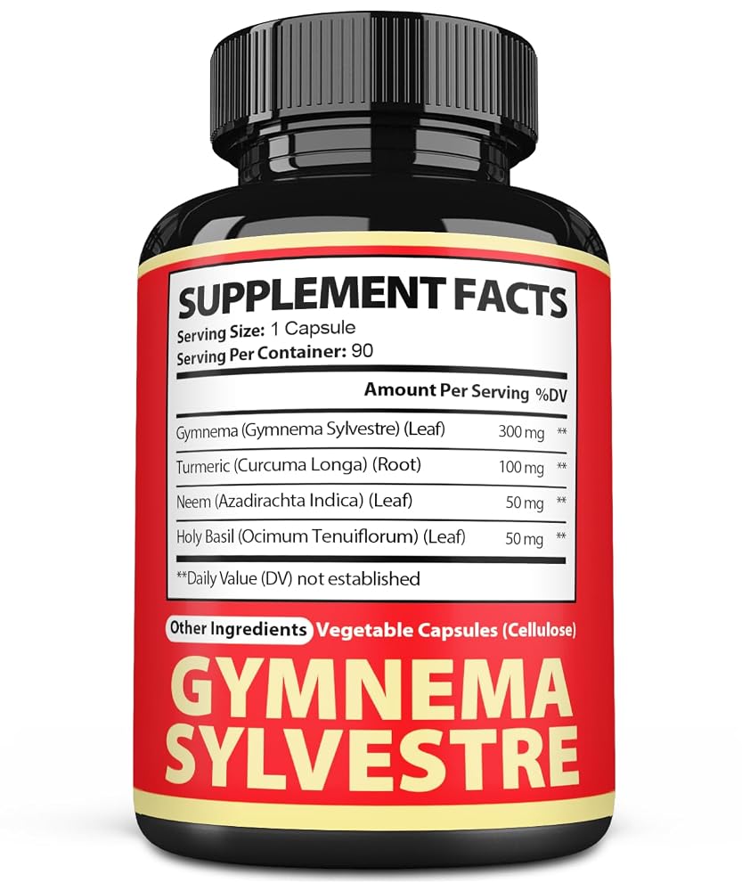 Satoomi Pure Gymnema Sylvestre Capsules Extract - 90 Capsules - image 7