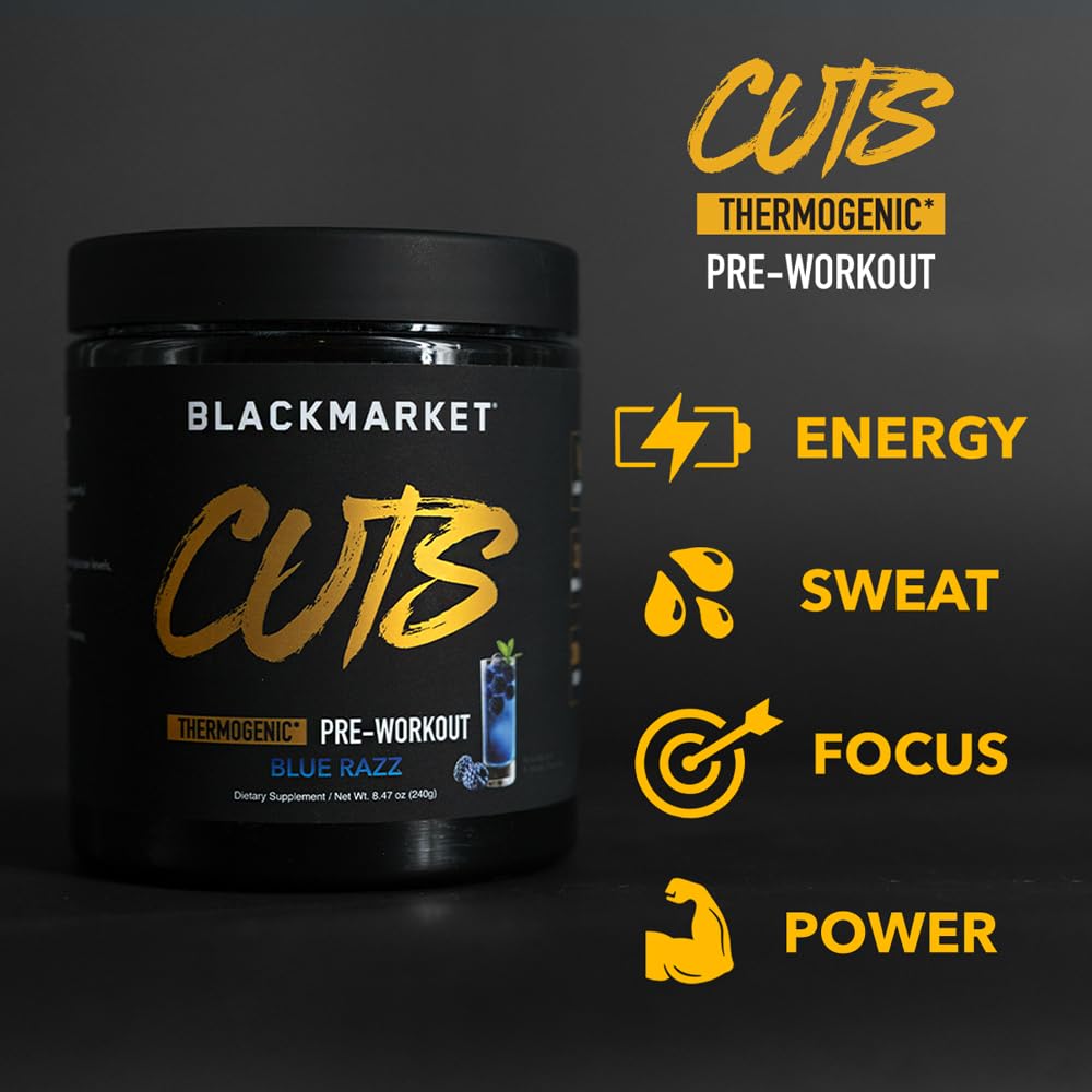 BLACKMARKET CUTS Pre Workout